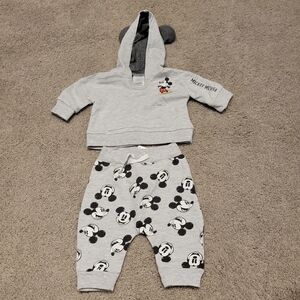 Disney Baby Mickey Mouse Sweatsuit 0-3M